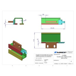 GUIDE CHAINE AV DECR OTTOIR DR TYP DOUCET