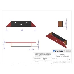 CARTER DE BALANCIER NU TYPE DOUCET