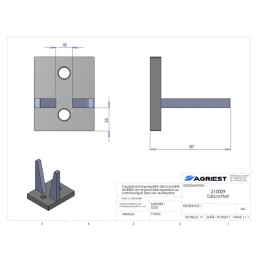 DECROTTOIR TYPE DOUC ET