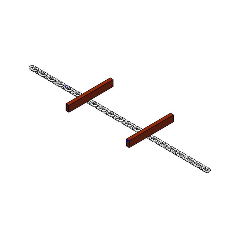 CHAINE A. CENTRALE TUBE 50X25X3 PAR 5MT