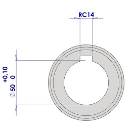 MOYEU DE NOIX CM Ø 50RC14