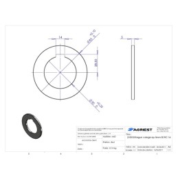 BAGUE CALAGE EP 5MM 50 RC 14