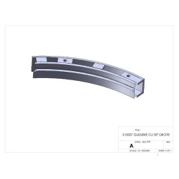 GLISSIERE TYPE CU. 30° DROITE