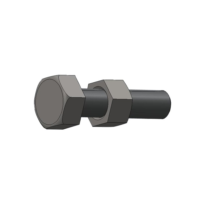 BOULON TH 12X50 ZINGUE POUR CU CL8.8