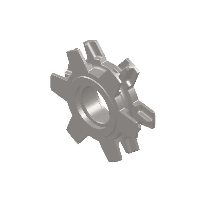 NOIX 14X50 6 EMP ACIER N°2 SANS MOYEU