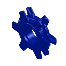 NOIX 14X50 6 EMP ACIER N°4 SANS MOYEU