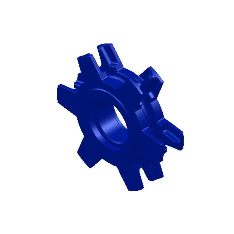 NOIX 14X50 6 EMP ACIER N°4 SANS MOYEU