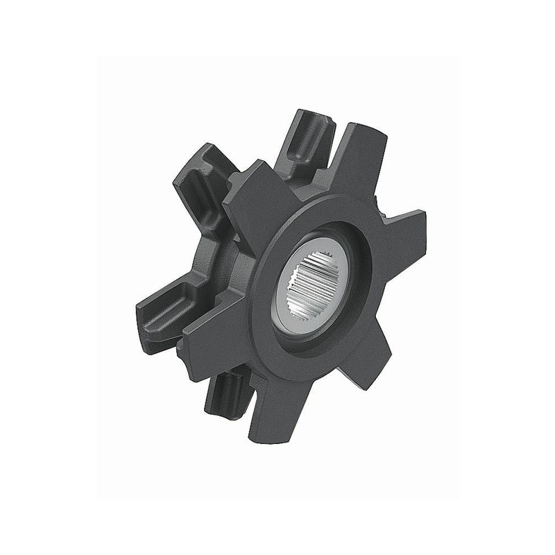 NOIX 14X50 6 EMP ACIER N°1 CU CAN