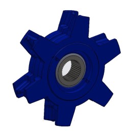 NOIX 14X50 6 EMP ACIER N°4 CU CAN