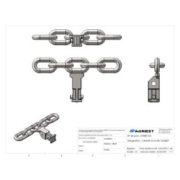 CHAINE CU AVEC TAQUET