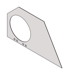 TOLE DE GUIDAGE SOUS NOIX