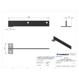 SUPPORT REGLABLE NET TOYEUR SUPERIEUR