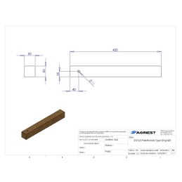 PALETTE BOIS 50X50X420 DI