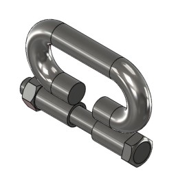 ATTACHE 13X62AVEC BOULON LATERAL