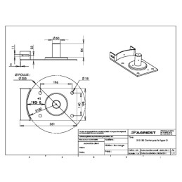CARTER DE POULIE  DIMAG
