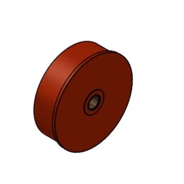 POULIE NUE BAGUEE Ø 300 TYPE ALFA LAVAL