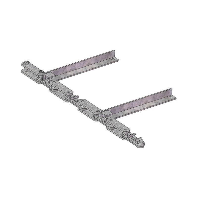 CHAINE CARREE REVER.GALVA CP PAL 0.42