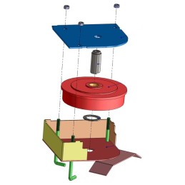 POULIE CPLTE Ø 320 CC MIRO NM