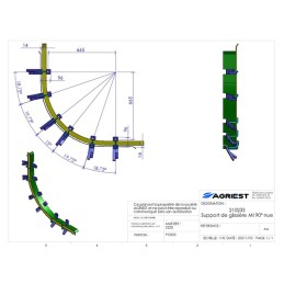 SUPPORT GLISSIERE MI RO 90° NU
