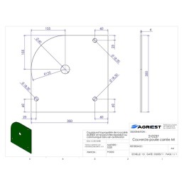 COUVERCLE POULIE CAR REE MIR