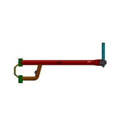 BRAS RACLEUR PALETTE  POUR MIR D