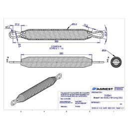 RESSORT DE RACLEUR M IR LONG 0 3.5