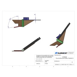 FOURCHETTE DE RACLEU R PALETTE MI D