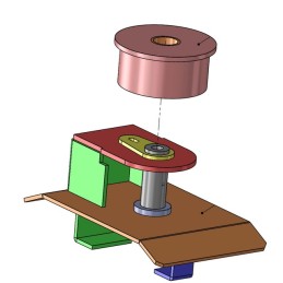 POULIE CPLTE Ø 180 CC MIRO