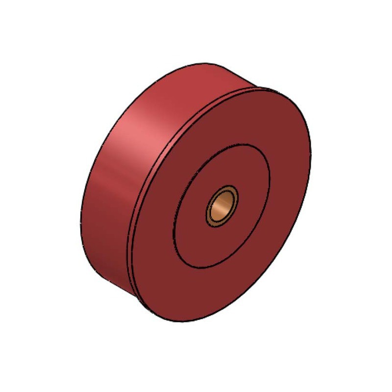 POULIE NUE BAGUEE Ø 220TYPE MIRO