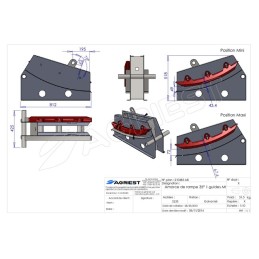 AMORCE DE RAMPE 35° 1 GUIDE MI