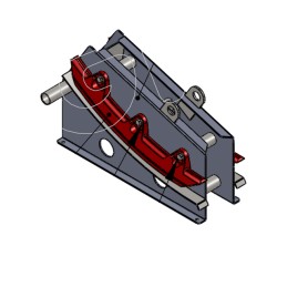 AMORCE DE RAMPE 35° 2 GUIDES MI