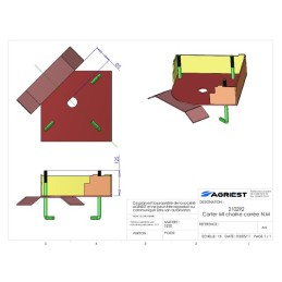 CARTER DE POULIE CHAINE  CARREE NU MI NM