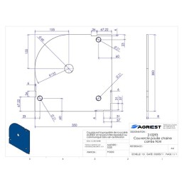 COUVERCLE NM CARTER POULIE C.C MI