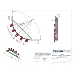 GLISSIERE NUE 90° C. CARREE  SOV. PETIT MODEL E