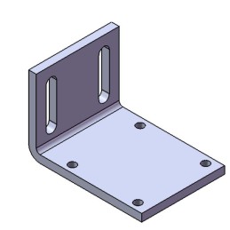 PLATINE EQUERRE POUR ALTERNATIF CU