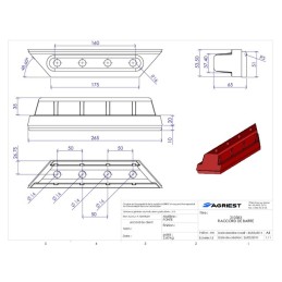 RACCORD POUR BARRE CU ALTERNATIF