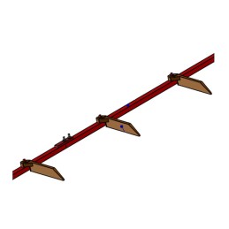 BARRE CPLTE PALETTESTS LES 0.85M LG480D (barr re 2 6 m)