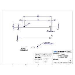 TYP 98T GLISSIERE CO ULOIR TETE