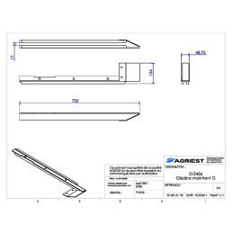 TYP 100T GLISSIERE D E MAINTIEN G