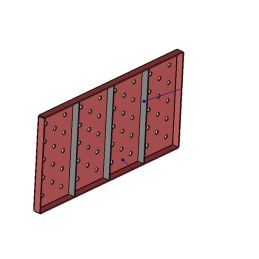 TYP 327T GRILLE A PURIN  ACIER GALVA