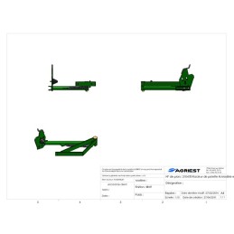 TYP 800T RACLEUR DE PALETTE NM COMPLET