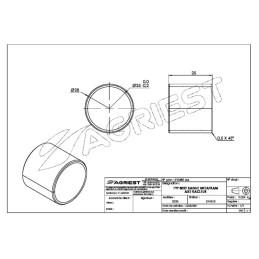 TYP 802T BAGUE METAFRAM  AXE RACLEUR