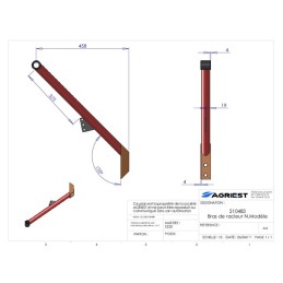 TYP 807T BRAS DE RAC LEUR PALETTE N M