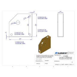 TYP 821T CARTER NU POULIE  CH MAR SNM