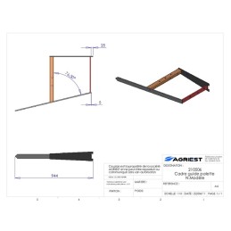 TYP 846T CADRE GUIDE  PALETTE NM CMCC