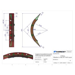 TYP TR33 GLISSIERE I NTERNE 90°