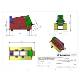 AMORCE DE RAMPE GALV A LARG 160 NUE