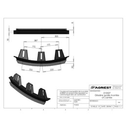 TYP 504T GLISSIERE G UIDE