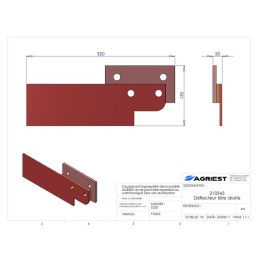 TYP 608T DEFLECTEUR TETE DROIT
