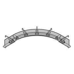 TYP TC32 GLISSIERE C PLTE 90° TYP SAMA